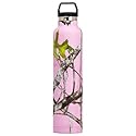 RTIC 26 oz Vacuum Insulated Water Bottle, Stainless Steel Metal, Double Wall, BPA Free, for Hot and Cold Drinks, Pink Camo