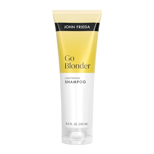 John Frieda Go Blonder Blonde Brightening Shampoo for Blonde Hair, Gradual Lightening & Shine, 8.3 fl oz Beauty and Personal Care John Frieda Default Title