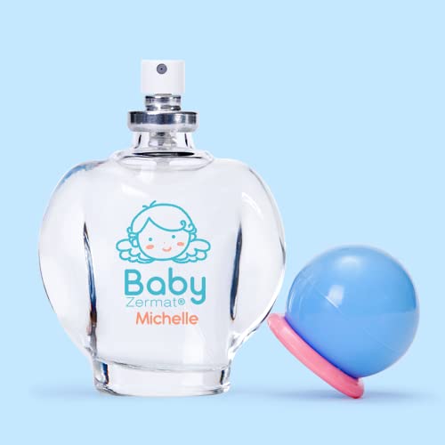 Zermat Baby Michelle | Baby Cologne Unisex Perfume | Paraben-Free & Hypoallergenic Gentle Formula | Long-Lasting Soft Floral Scents with Violets,