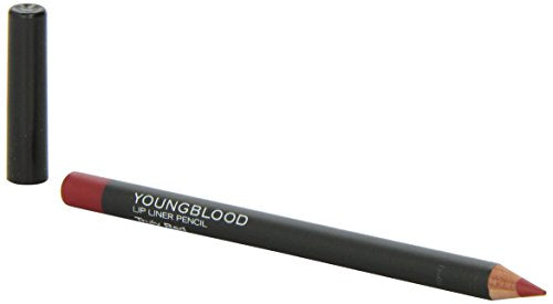 Youngblood Clean Luxury Cosmetics Lip Liner Pencil, Truly Red | Long Lasting Creamy Matte Lip Liner Pencil | Cruelty Free, Paraben Free, Gluten Free