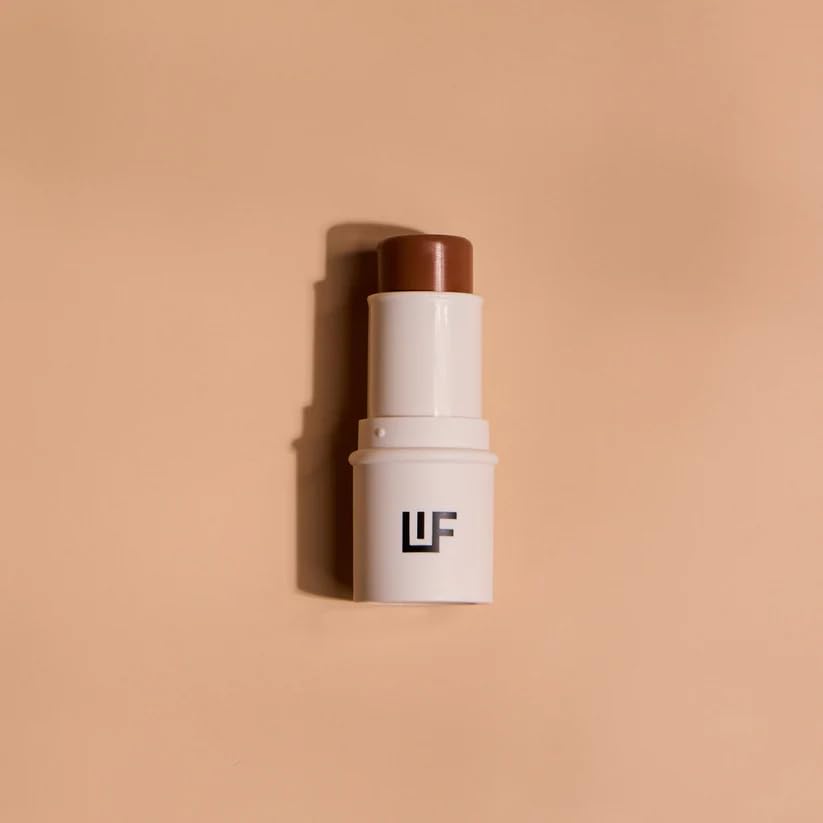 LIF Cosmetics Velvet Stick Bronzer - Multitasking Cream Bronzer Stick for Face, Eyes & Lips | Lightweight, Glide-On Warmth for Sun-Kissed Radiance