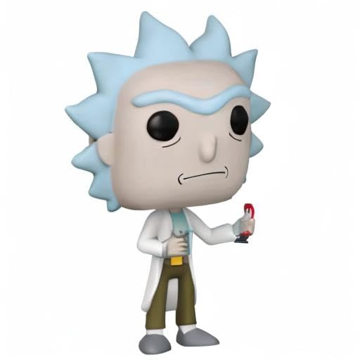 Funko POP! Animation Rick and Morty Rick with Memory Vial Funko Shop Exclusive #1191