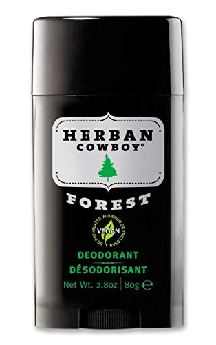 Herban Cowboy Forest Deodorant Maximum Protection 2.8 Ounce, 3 Pack Beauty and Personal Care Herban Cowboy