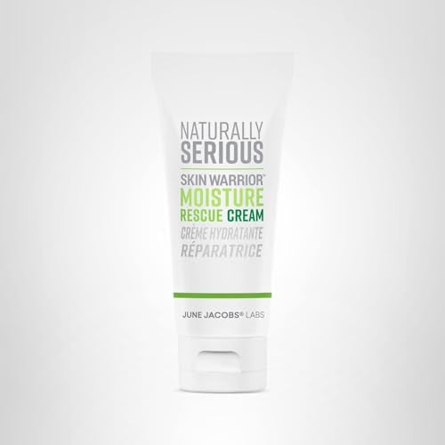 Naturally Serious | Skin Warrior Moisture Rescue Cream, Daily Moisturizing Cream, Skin Barrier Cream, Vegan Skincare, Cruelty-Free Skincare