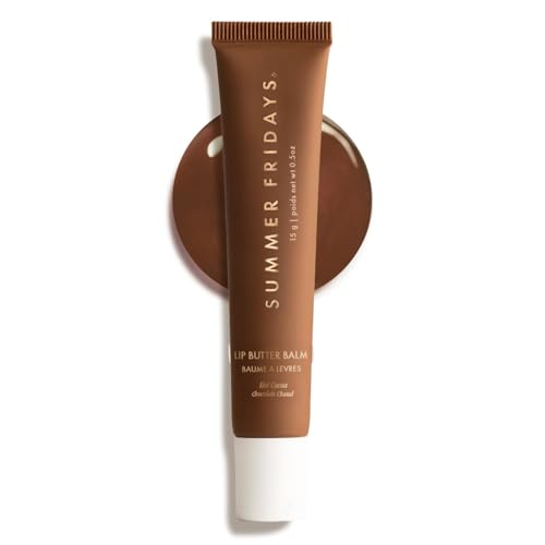 Summer Fridays Tinted Lip Butter Balm - Conditioning Vegan Lip Balm for Instant Moisture, Shine & Hydration - Sheer-Tinted, Soothing Skincare - Hot