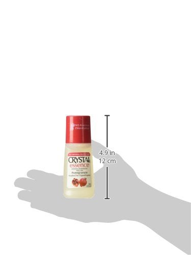 Crystal Deodorant Essence Roll-On 2.25 Ounce Pomegranate (66ml) (2 Pack) Beauty and Personal Care Crystal Essence