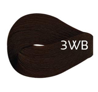 Vivitone Permanent Cream Color (3WB Dark Warm Brown) 3oz. - 100% Grey Coverage, Long Lasting Shine, Made in Italy.