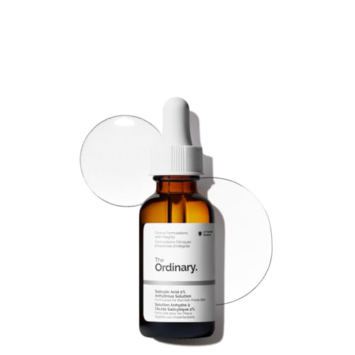 The Ordinary Salicylic Acid 2% Anhydrous Solution, Gentle Exfoliating Serum for Blemish-Prone Skin and Uneven Texture, 1 Fl Oz Beauty and Personal Care The Ordinary Default Title