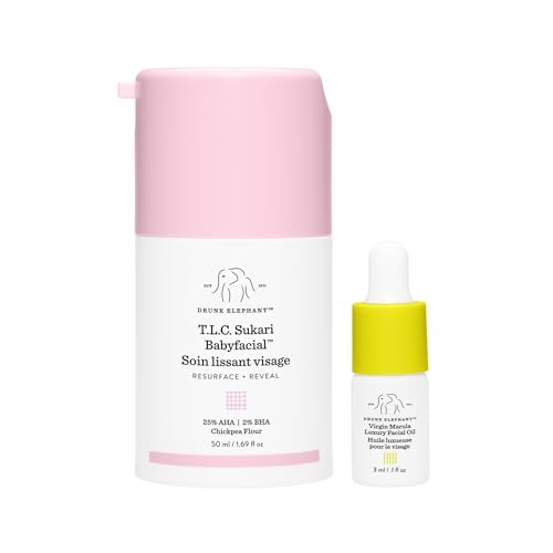 Drunk Elephant T.L.C. Sukari Babyfacial - 50 ml/1.69 fl oz - Exfoliating Face Mask - Clean Clinical Skincare - Cruelty-Free - Dermatologist-Tested
