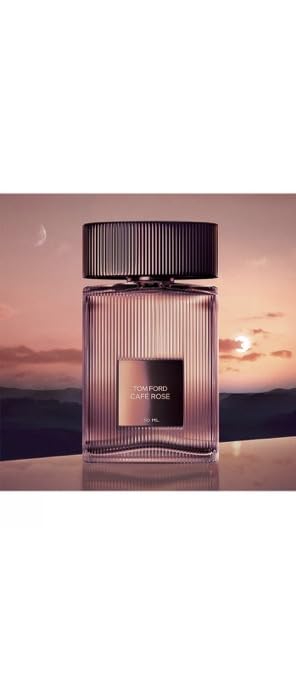 Tom Ford Cafe Rose Eau De Perfum set 1.7 fl oz/ 50 ml with Travel Spray 0.34 fl oz/ 10 ml