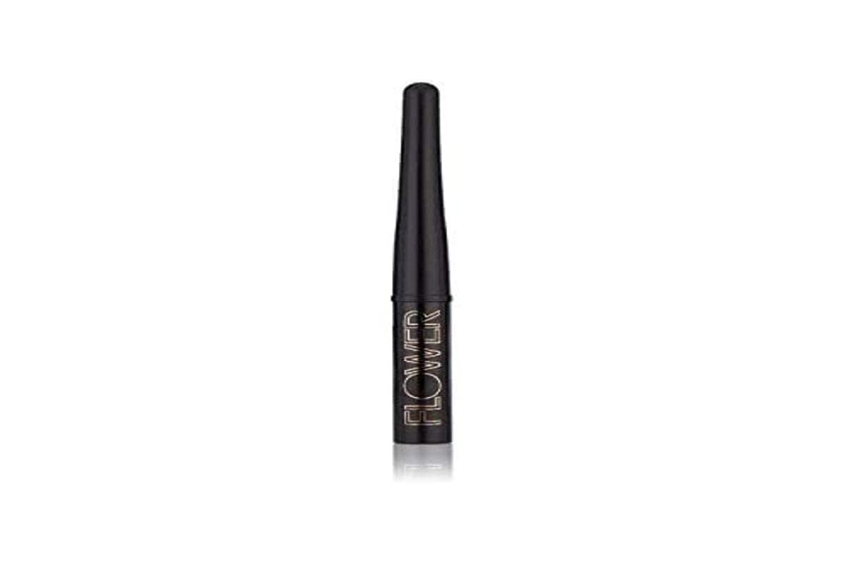 FLOWER BEAUTY Style Eyes Liquid Eyeliner Water resistant Longwearing Liquid Eyeliner Flexistyle Tip for Thin or Bold Lining, Espresso Ink (Pack of 1)