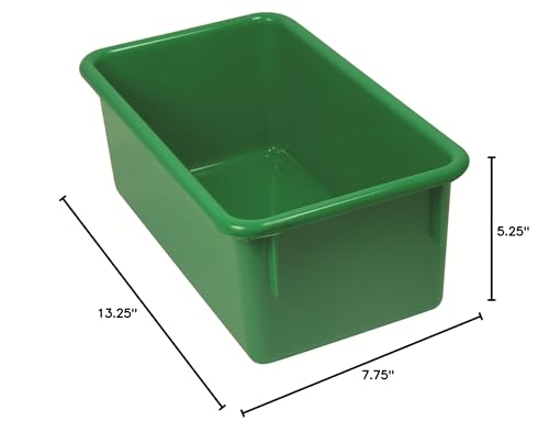 Romanoff Stowaway Tray no Lid, Green, ROM12105
