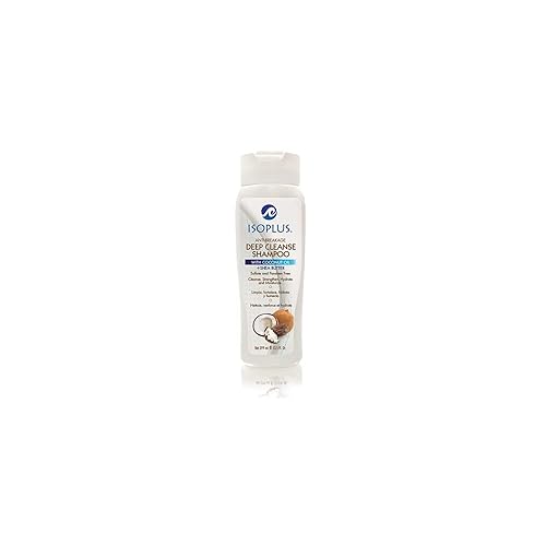 Isoplus Deep Cleanse Shampoo With Coconut Oil & Shea Butter 13.5 Oz