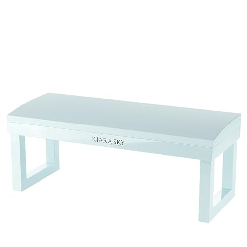 Kiara Sky Professional Nails Arm Rest for Manicure & Pedicure Technician Stations - Acetone Resistant & Waterproof (Blue) Beauty & Personal Care KIARA SKY