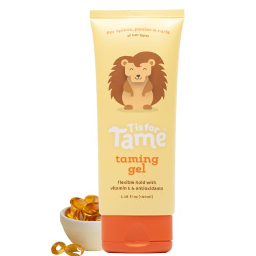 T is for Tame - Hair Taming Gel for Toddlers, Babies, and Kids - Vegan & Natural Hair Gel, Anti-Frizz, Non-Sticky, Styling Gel for Girls & Boys Beauty and Personal Care T is for Tame Default Title