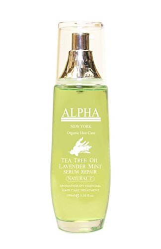 Tea Tree Lavender Mint Serum Organic hair And Skin Care by Alpha New York100 ml. / 3.38 fl.oz.
