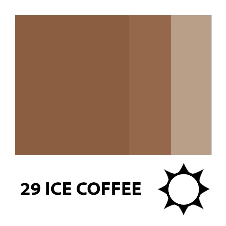 set 213 Ice Coffee doreme pigment