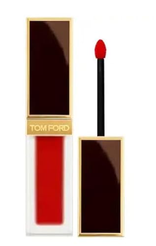 Tom Ford Liquid Lip Luxe Matte - Scarlet Rouge (warm toned meidum dark red) 0.20 oz / 6 ml.