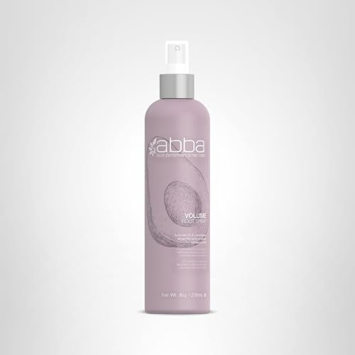 ABBA - Pure Volume Root Spray - Volumizing & Lifting for Fine Hair - Avocado Oil & Lemongrass, 8 fl oz