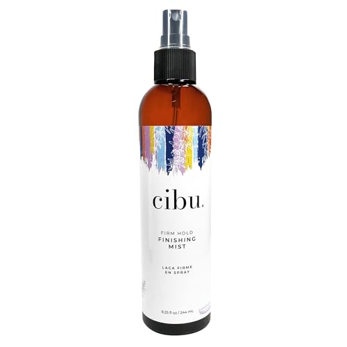 CIBU Firm Hold Finishing Mist - Lightweight Finishing Hair Spray - Long-Lasting Firm Hold Hair Spray with Rosemary Extract, Aloe Leaf Extract