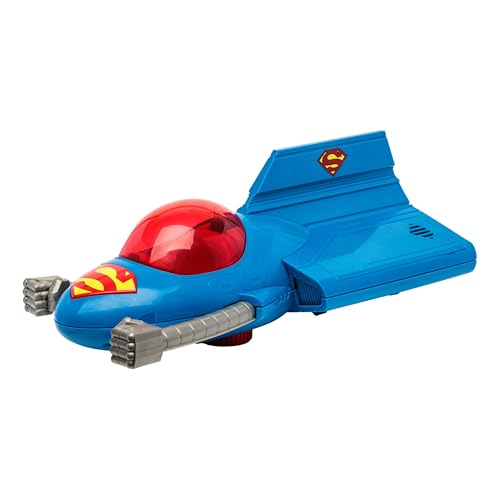 McFarlane Toys DC Multiverse 5-inch Super Powers Supermobile Action Figure Vehicle - Collectible DC Retro 1980’s Super Powers Line Figure - Ages 12+