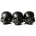 Rebels Refinery 3-Piece Skull-Shaped Lip Balm Bundle - Black - Mint, Vanilla & Passion Fruit