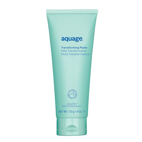 AQUAGE Transforming Paste, Ultra-Firm Hold Texturizer, Combines Flexibility of a Wax With The Hold of Hairspray, 4 oz