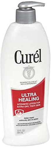 Curel Ultra Healing Lotion For Extra Dry Skin 13 oz (Pack of 5)