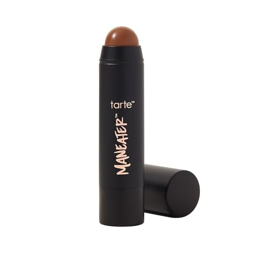 tarte maneater silk stick bronzer - Buildable Lightweight Cream Bronzer, Natural Matte Finish, Vegan & Cruelty-Free, full size, after dark