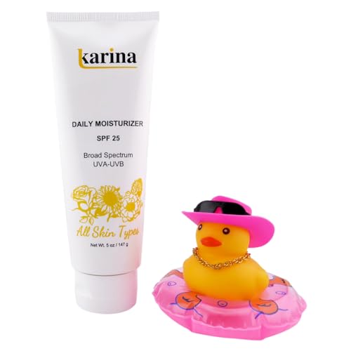 Karina Daily Moisturizer SPF 25, 5 fl oz (147 ml) - Broad Spectrum UVA/UVB, Peptides & Antioxidants, All Skin Types