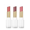 REVLON Super Lustrous Glass Shine Balm Gift Set, 3-Piece, Lipstick Multipack, Hydrating Tinted, Sheer Glossy Finish, 003 Honey Shine, 008 Rum Raisin