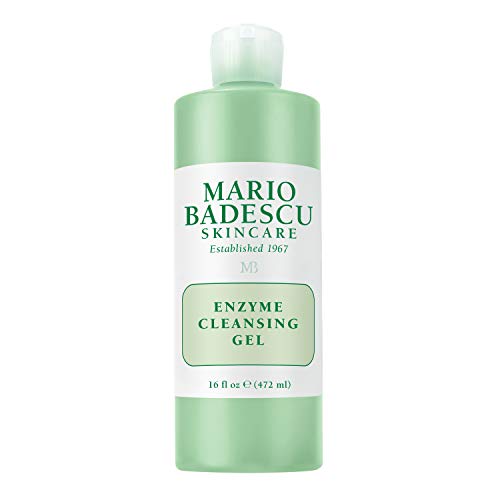 Mario Badescu Enzyme Cleansing Gel Face Wash, Oil-Free Facial Cleanser with Papaya Enzyme & Grapefruit Extract, Exfoliating Skin Care for All Skin
