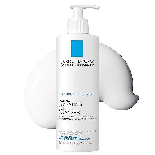 La Roche-Posay Toleriane Hydrating Gentle Face Cleanser, Daily Facial Cleanser with Niacinamide and Ceramides for Sensitive Skin, Moisturizing Face Beauty and Personal Care La Roche-Posay Default Title
