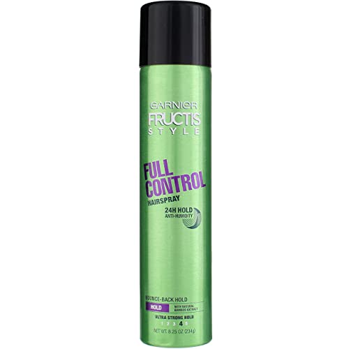 Garnier Fructis Style Full Control Anti-Humidity Hairspray, Ultra Strong Hold 8.25 oz (Pack of 2)
