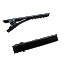 Chenkou Craft 45mm Black Metal Alligator Hair Clip Pin 50pcs
