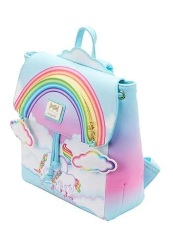 Loungefly Lisa Frank Unicorn Reflection Mini Backpack Multi 140868