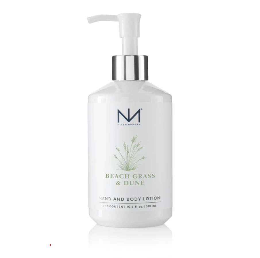 Quantum Cosmetics Niven Morgan Beach Grass & Dune Hand and Body Lotion, 10.5 fl oz
