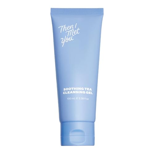 Then I Met You Soothing Tea Cleansing Gel, Vegan-Cruelty-Free Korean Skincare Cleanser with Fermented Rice, Centella, Hydrating Licorice, Glycerin