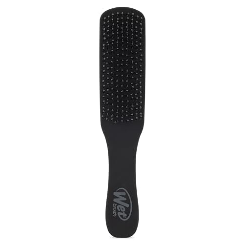 Wet Brush Detangling Hair Brush for Men, Black, Stimulates Scalp & Beard for Fuller Stronger Hair, Intelliflex Detangler Help Bristles Promote Growth Beauty and Personal Care Wet Brush Default Title