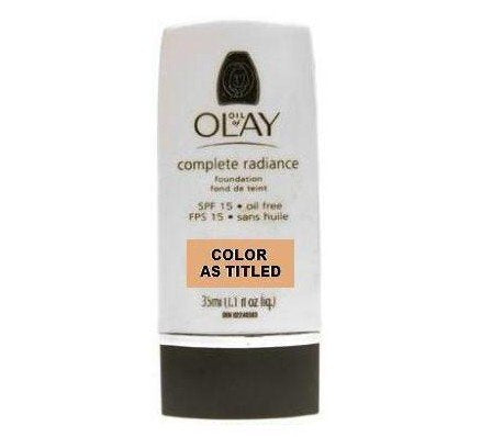 Oil of Olay Complete Radiance Foundation SPF 15 Oil Free 35ml/1.1oz Deep Honey #82