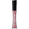 L'Oreal Paris Infallible Pro Gloss Plump Lip Gloss with Hyaluronic Acid, Long Lasting Plumping Shine, Lips Look Instantly Fuller and More Plump, Mauve