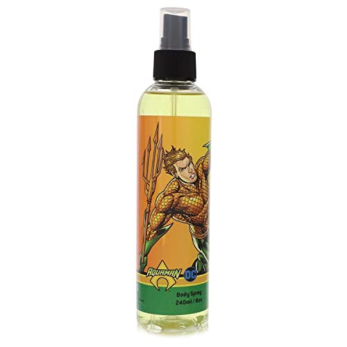 8 oz Body Spray Cologne for Men Dc Comics Aquaman Cologne By Marmol & Son Body Spray ?Elegant fragrance? Beauty & Personal Care NC