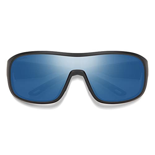 Smith Spinner Perfomance Sunglasses - Matte Black | Chromapop Polarized Blue Mirror