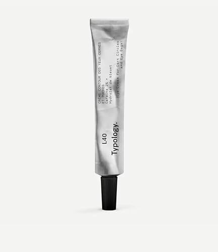 Typology Eye Cream for Dark Circles and Eye Bags 2% Caffeine + Hydrolate Cornflower & Complimentary BlueBerry Sheet Masque