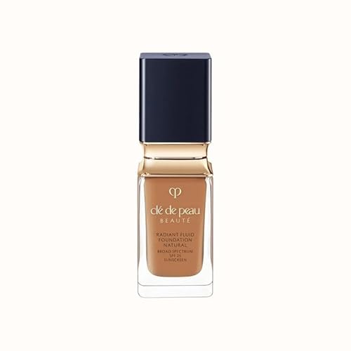 Clé de Peau Beauté, Radiant Fluid Foundation Natural Broad Spectrum SPF 25 (B60) Deep Tan Beige, 35mL / 1.1 oz