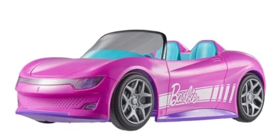 Hot Wheels Remote Control Barbie Convertible Car with 2 Dolls