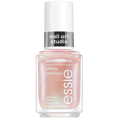 essie Nail Art Studio Special Effects Chrome Polish, Vegan, Peach Nail Polish, Gilded Galaxy, 0.46 Fl Oz Beauty & Personal Care essie