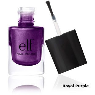 E.l.f. Nail Polish, Royal Purple, 0.34 Fluid Ounce