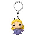 Funko Pop! Keychain: Disney 65th - Alice in Teacup, 3.75 inches