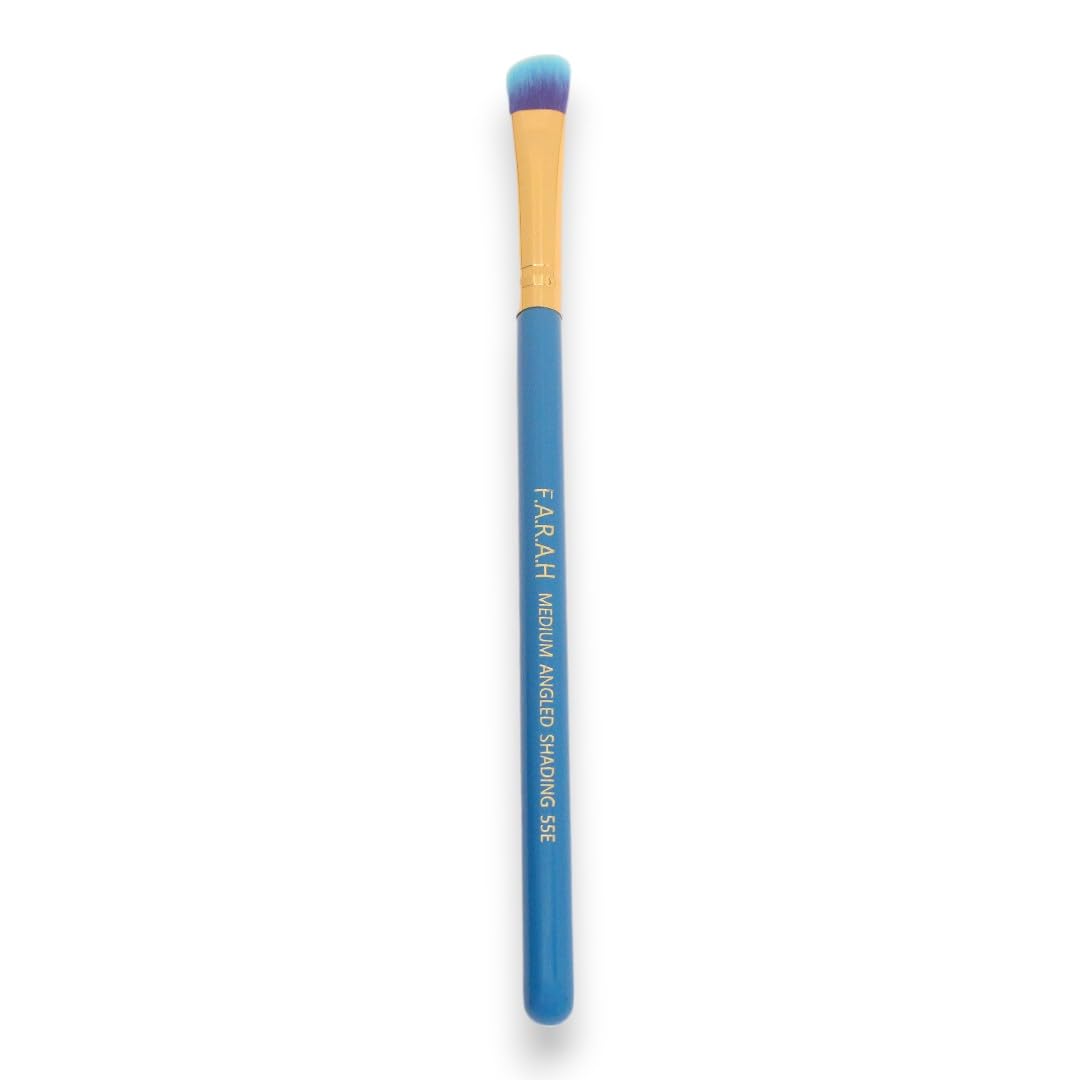 Medium Angled Shading Brush 55E (Blue)